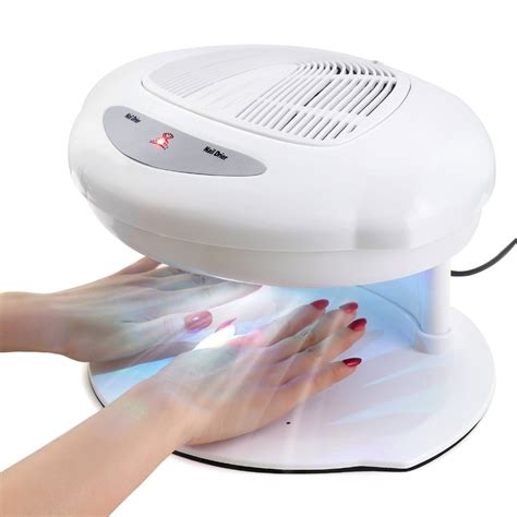 8pcs makartt professional air nail fan blow dryer machine automatic sensor both hands warm cool