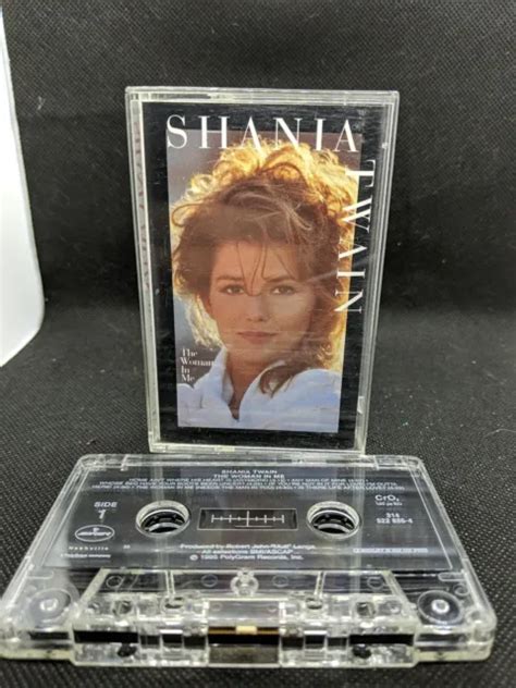 Shania Twain The Woman In Me Cassette Tape Og 1995 Rock Pop Country