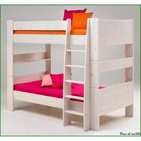 Ob ein kind in einem hochbett sicher und geschützt ist, hängt von zwei faktoren ab: Massivholz ETAGENBETT Doppelstockbett Hochbett Kinder Holz Kiefer massiv weiß | eBay