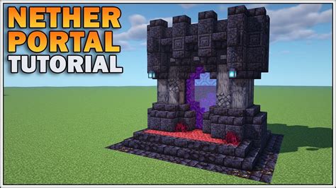 How To Make A Nether Portal In Minecraft With Or Without Obsidian