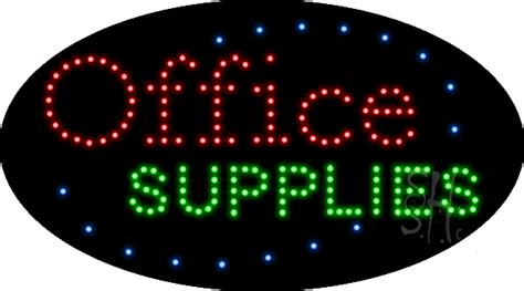 Office Supplies Animated Led Sign Business Led Signs Everything Neon