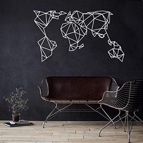 This Metal World Map Can Be The Perfect Addition To Your Home Decor