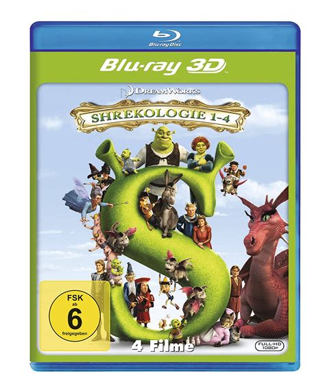 Shrek Die Komplette Geschichte Quadrilogy Blu Ray Amazones