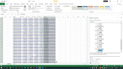 Importing Xml Data Into Excel Youtube