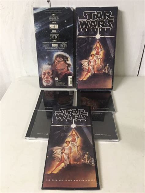 Star Wars Trilogy The Original Soundtrack Anthology 4 Cd Book Set John