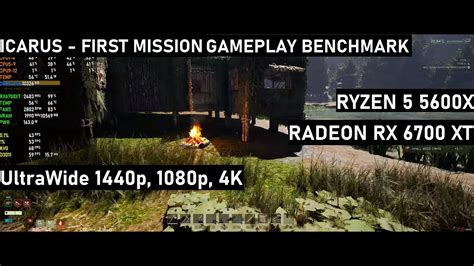 Icarus First Mission Gameplay Benchmark Rx 6700 Xt R5 5600x