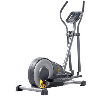 Gold's gym user's manual home gym. Golds Gym Stride Trainer 300 Elliptical — QVC.com