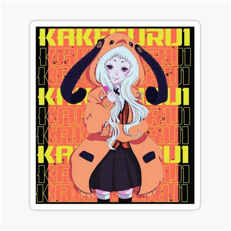 Kakegurui Runa Yomozuki Anime 1 Tshirt Sticker For Sale By