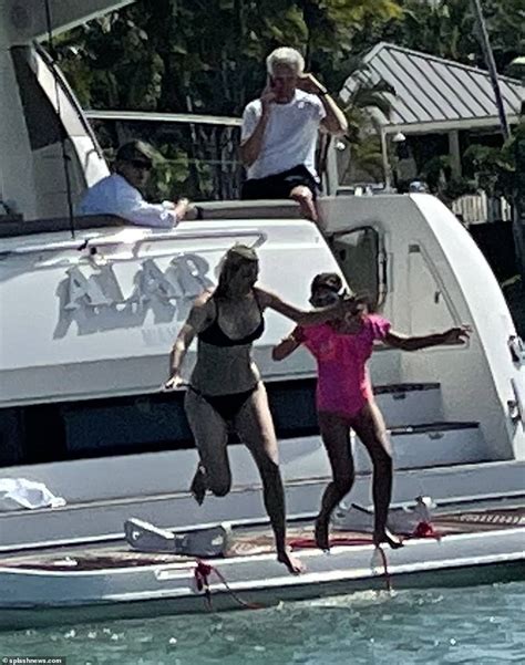 Ivanka Trump Models A Black Bikini While On A Yacht In Miami