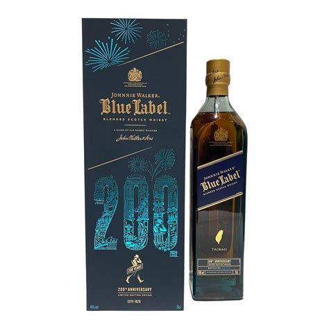 Johnnie Walker Blue Label Limited Edition 200th Anniversary Whisky