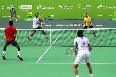 3 2 1 6 7 esp espanha: Inacabada, arena de tênis recebe 1º evento-teste do Parque ...