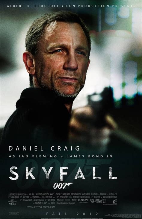Skyfall Theatrical Poster By Danielcraig1 On Deviantart James Bond