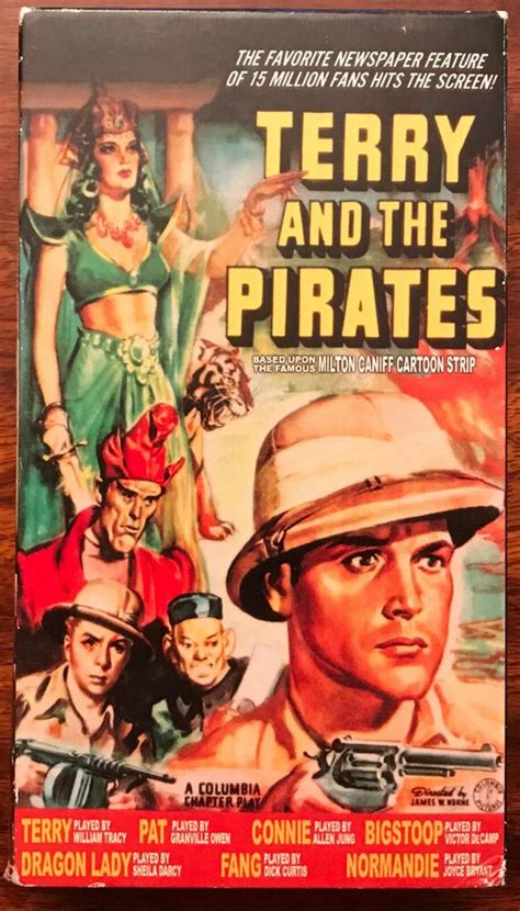 Terry And The Pirates Milton Caniff 2 Vhs Pack 15 Chapters In 2020