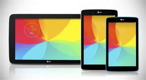Lg Introduces Three New G Pad Tablets Covering 7 8 And 10 Inch