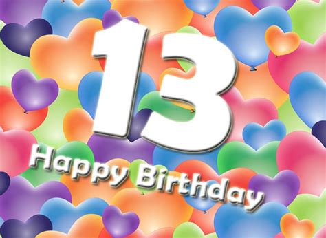 Alles gute und lass es krachen! Geburtstagswünsche Teenager 13 | deknappekikker