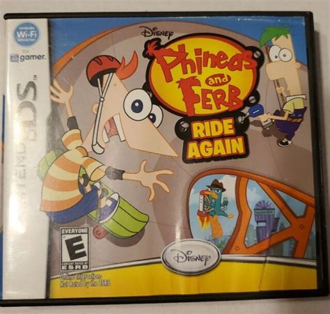 Phineas And Ferb Ride Again Nintendo Ds 2010 Ebay