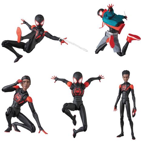 Mafex No107 Mafex Spider Man Miles Morales Spider Man Into The