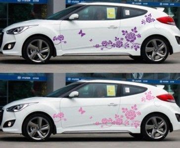 Flowers Car Sticker Design Girly Car Decals Car Decals Vinyl