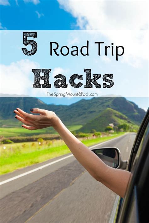 We Love Road Trips We Are Sharing These Simple Road Trip Hack In Hopes