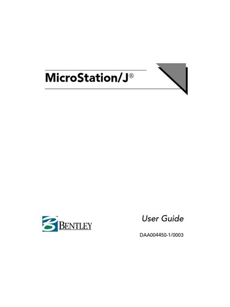 Guide Micro Station V7 1 Pdf Geometry Computing And Information