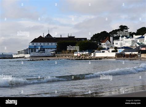 View Of The Haven Hotel Sandbanks Dorset England Stock Photo Alamy