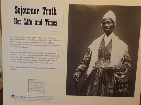 Poster Session Sojourner Truth Underground Railroad History Project