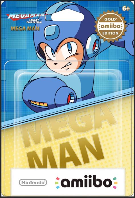 The golden megaman amiibo makes a very nice display. Rockman Corner: Give Your Gold Mega Man Amiibo a Nice Display Box