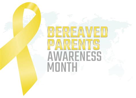 Vector Graphic Of Bereaved Parents Awareness Month Good For Bereaved