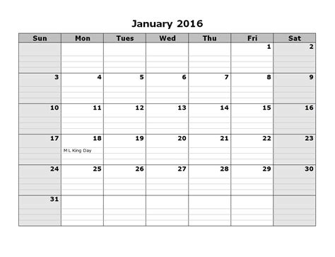 Blank Calendar Free Calendar Calendar Template Printable