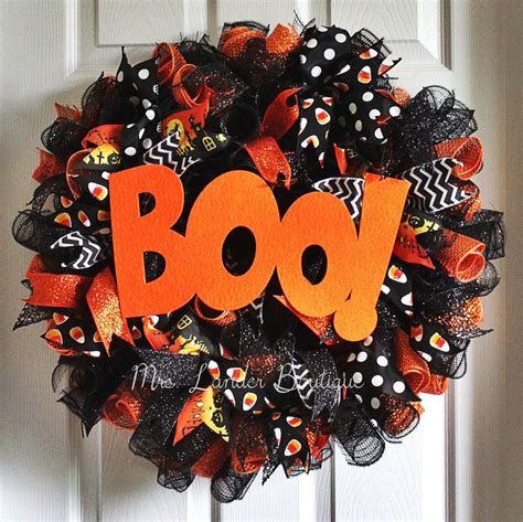 Whimsical Halloween Wreath | Etsy | Halloween mesh wreaths, Halloween deco mesh, Whimsical halloween