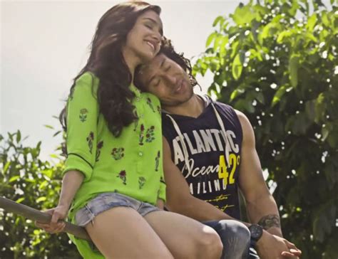 Shraddha Kapoor And Tiger Shroff In Candid Romantic Moments From Baaghi