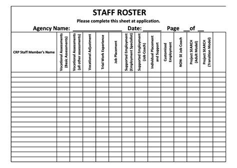 40 Roster Templates In Excel For Team Class Baseball