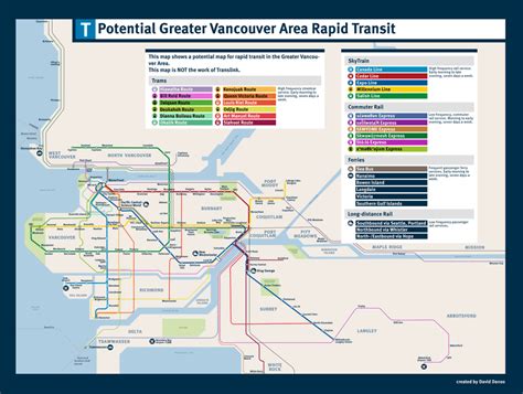 Transit Maps Submission Future Fantasy Map Vancouvers Regional