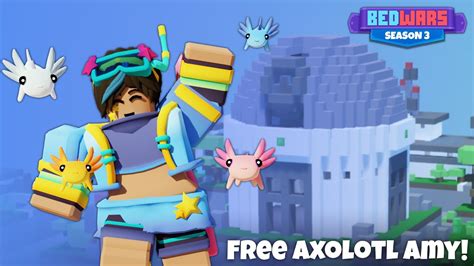 Bedwars Update Triple Xp Academy Aery Skin And Free Axolotl Amy