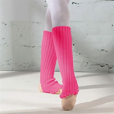 Ballerina Adults Winter Leg Warmers Knitted Leggings Warmers For Dance Women Beenwarmers Girl