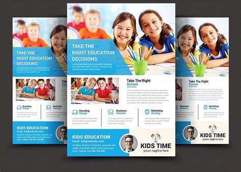 Kids Education Flyer | Education flyer, Kids education, Right to education
