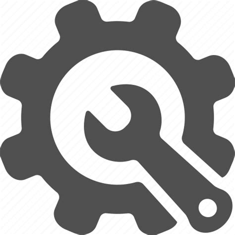 Cog Engineering Gear Options Repair Setting Wrench Icon