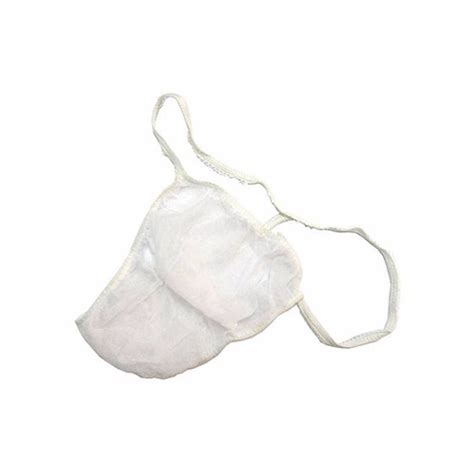 Disposable Unisex G String White Ebeauty Supplies