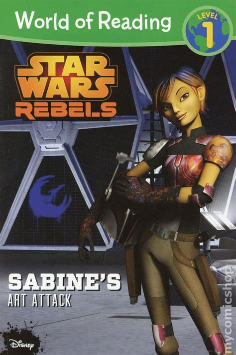Star Wars Rebels Sabines Art Attack Sc 2015 Disney Press Comic Books