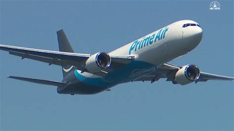 Amazon Debuts First Cargo Plane Nbc News