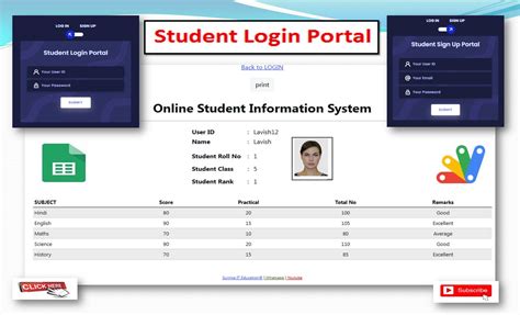 Student Login Portal Service 201