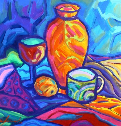 Still Life In Color Sold Painting Color Of Life Artwork