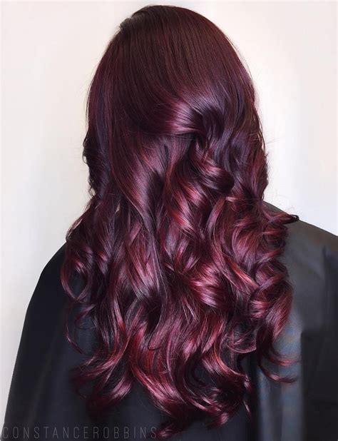 Women with jobs who aren't allowed to have fashion colors can still express themselves through their hair with this burgundy tint. 50 Shades of Burgundy Hair: Dark Burgundy, Maroon ...