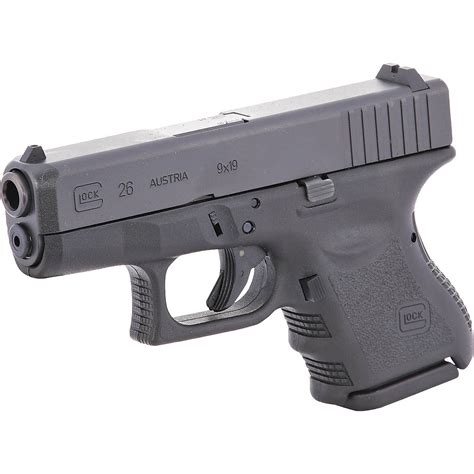 Glock G26 Gen3 9mm Sub Compact 10 Round Pistol Academy