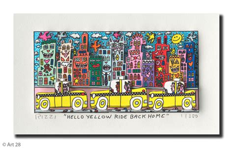 James rizzi came up with the idea of 3d multiples now mostly associated with his name when, having taken classes in painting, printmaking and sculpturing, he had to hand in grade work for all three. James Rizzi - James Rizzi Kunst | Galerie-Firla