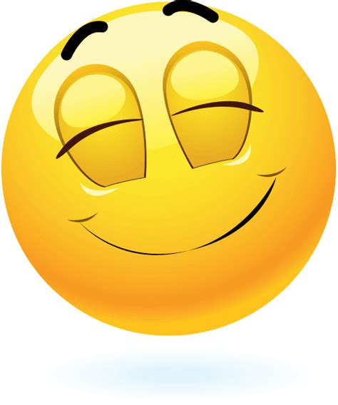 Satisfied Smile With Images Emoticon Smiley Emoji