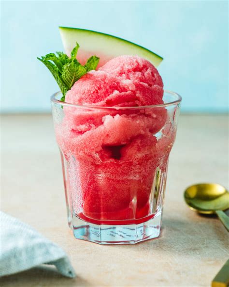 Watermelon Sorbet 3 Ingredients A Couple Cooks