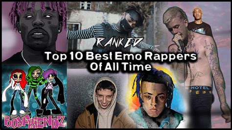 Top 10 Best Emo Rappers Of All Time Youtube