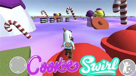 Obby Cookie Swirl C Roblxs Mod Candy Land Apk Untuk Unduhan Android