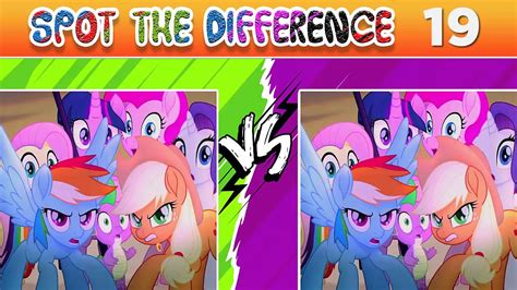 My Little Pony Spot The Difference